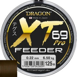 Żyłka Dragon Xt69 PRO FEEDER/Made In Japan 125m 0,18mm/4,60kg ciemnobrązowa