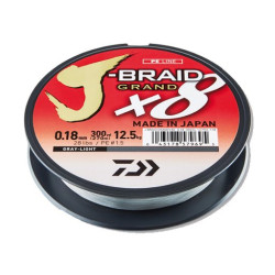 PLECIONKA DAIWA J-BRAID GRAND X8 0.16MM 10KG 1M JASNO SZARY 12793-216