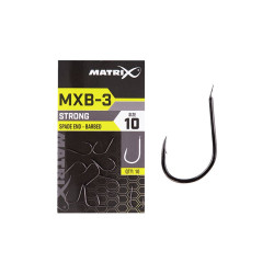 Matrix Mxb-3 Size 18 Barbed Spade End (Black Nickel) 10pcs