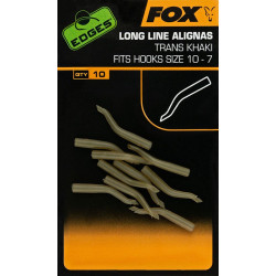 Fox Carp Edges Line Aligna Long sizes 10-7 x 10pcs